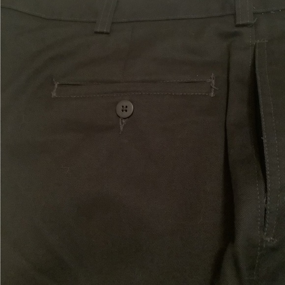 SAVANE pants solid black wrinkle & stain free lots of pockets beige inside - Picture 6 of 13